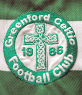 Greenford Celtic FC England match worn jersey